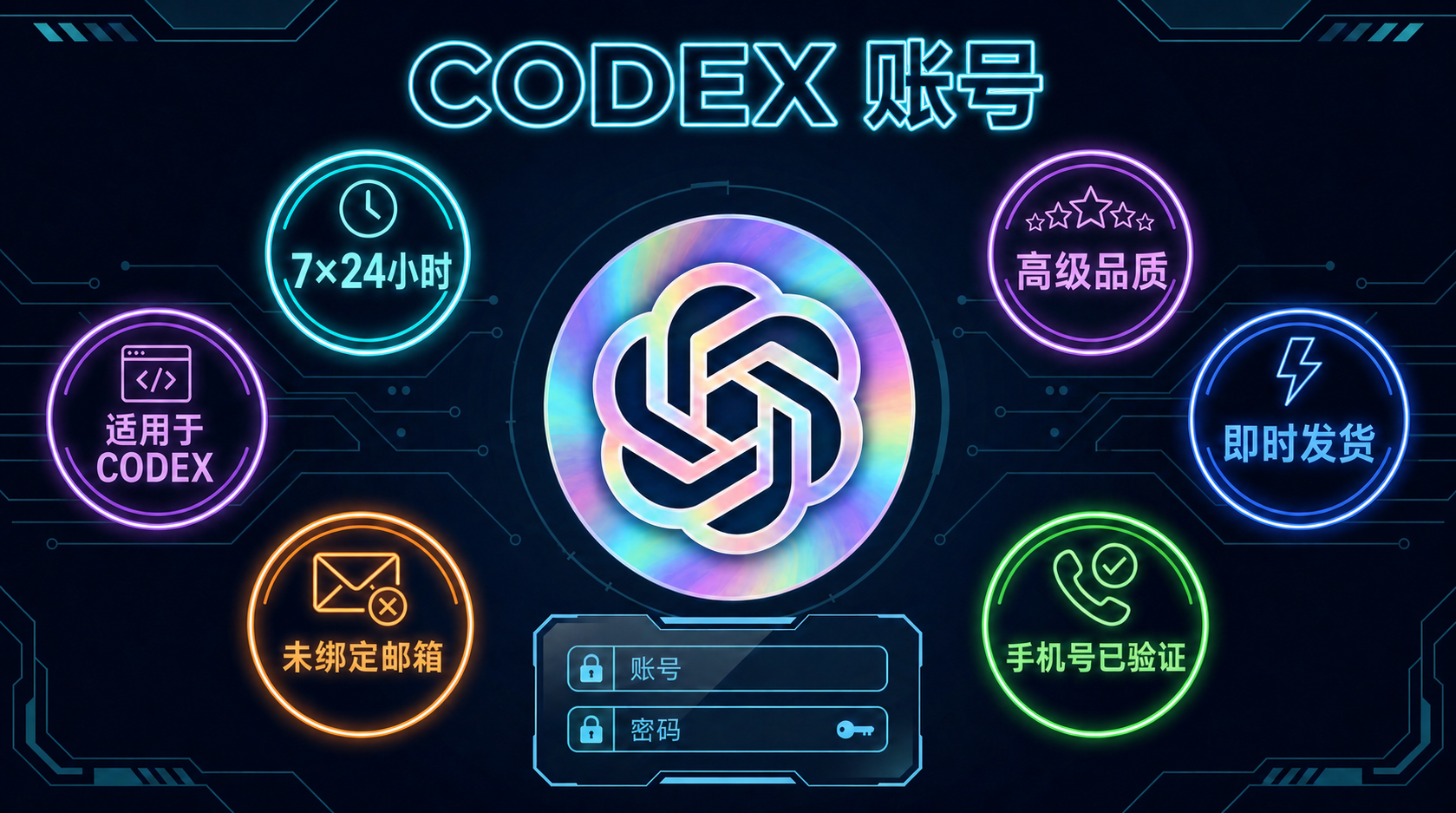 Codex 账号(已绑定手机)